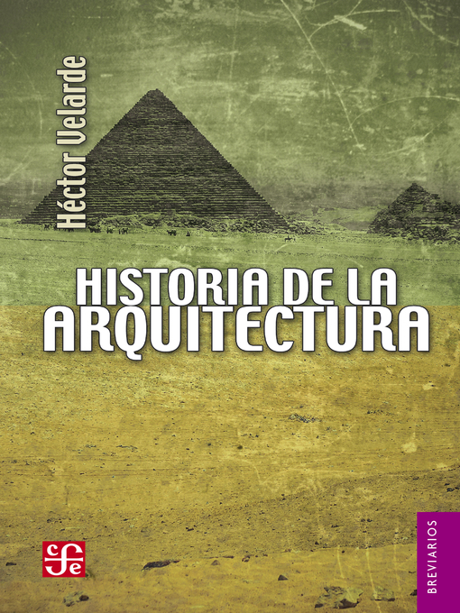 Title details for Historia de la arquitectura by Héctor Velarde - Available